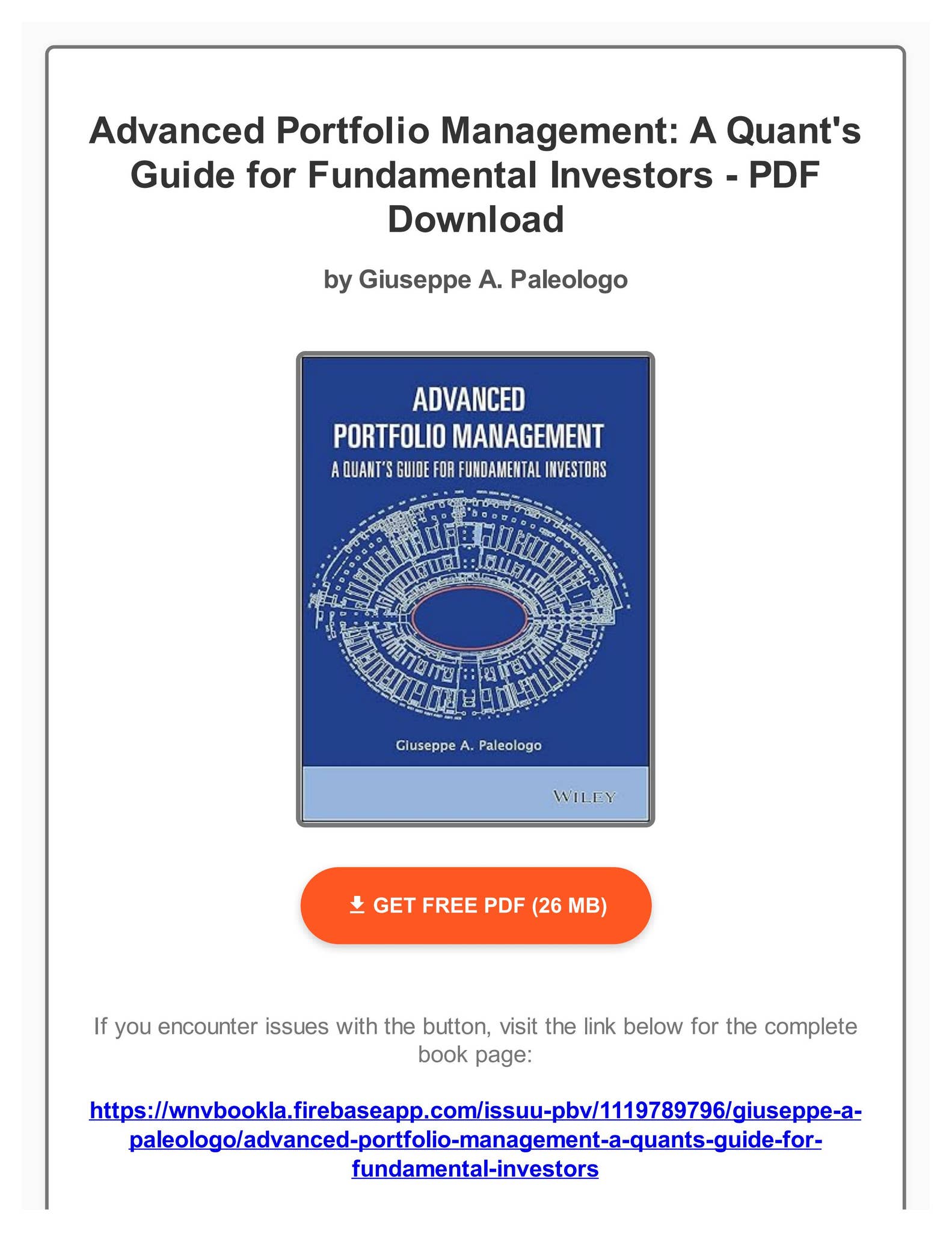 語学・辞書・学習参考書 Active Portfolio Management Active Portfolio Management 本