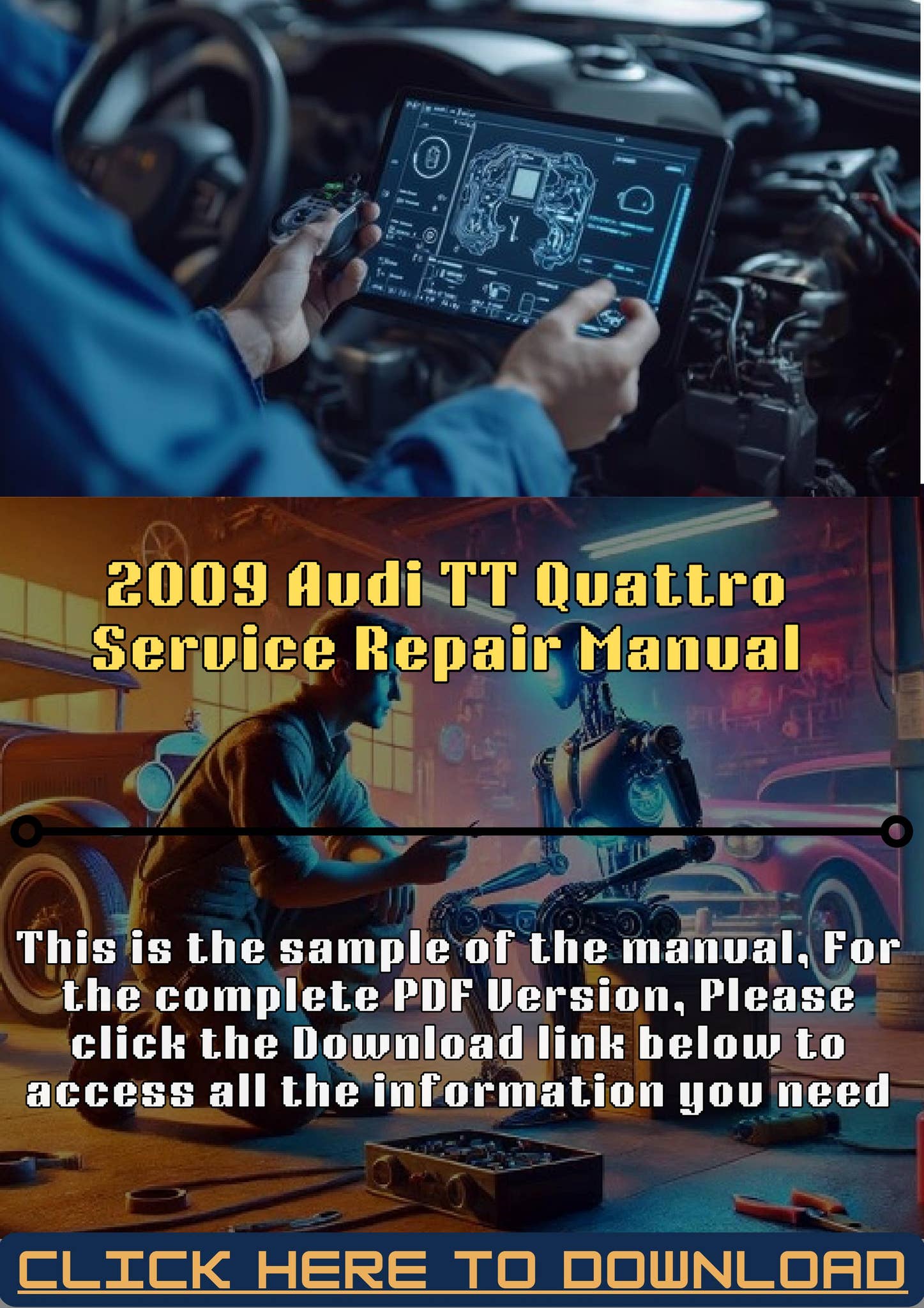 2009 Audi TT Quattro Service Repair Manual by Service