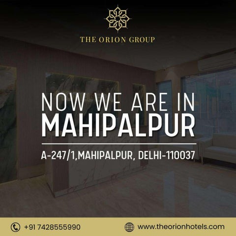 Hotel Near Delhi Airport: Stay at Hotel Era Mahipalpur by Orion Hotels
