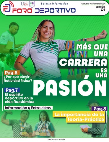 1ER BOLETIN CARRERA ACTIVIDAD FÍSICA-UAGRM