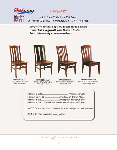 2024 Weavers 定制 Finishing 家具目录 第 6 页