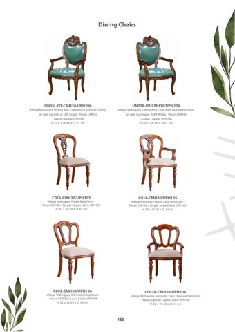 Legacy Home 家具目录 · Chairs and Benches 第 4 页