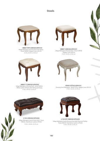Legacy Home 家具目录 · Chairs and Benches 第 9 页