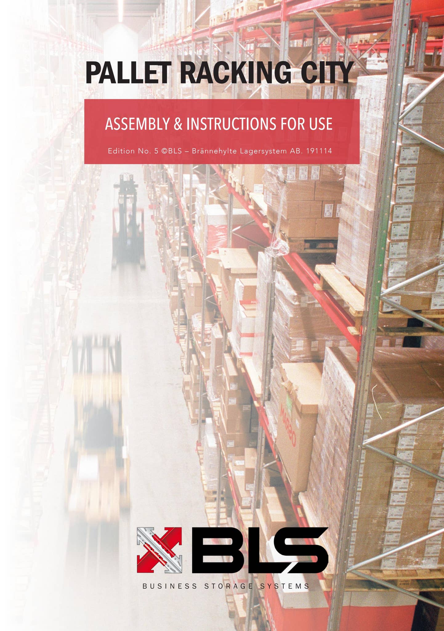 ENG assembly instructions pallet racking BLS by blsab.se - Issuu