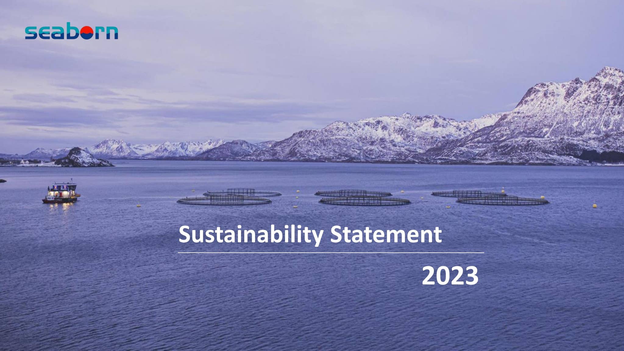 introduction to seaborn - sustainability methods... Sustainability Statement Seaborn 2023 by EmisoftAS - Issuu