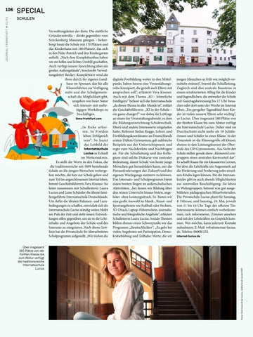 Journal Frankfurt Special: Schulen 1/2025 第 6 页