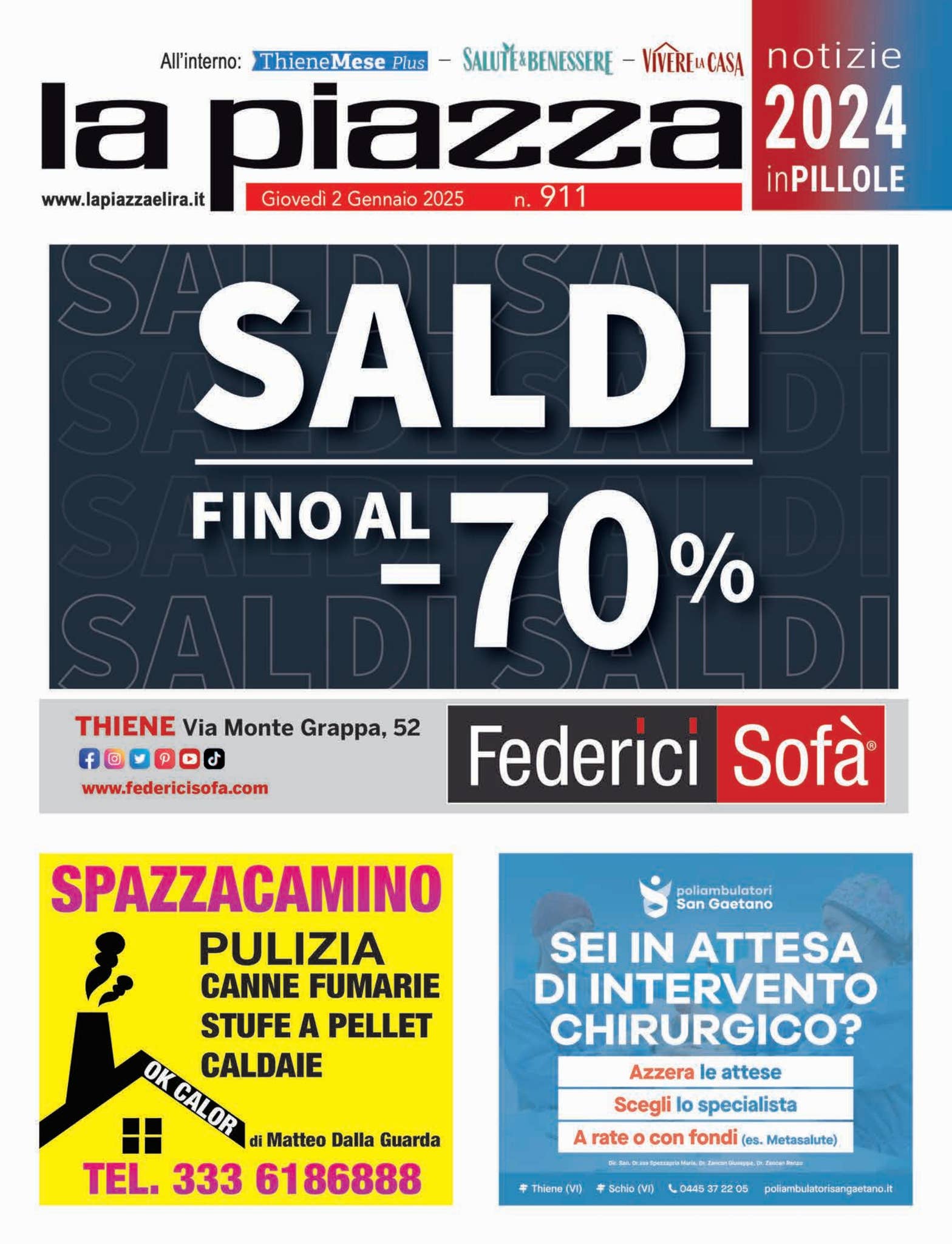 La Piazza di Thiene n 911 by Pubblistudio Pubblicità srl - Issuu, image size:1568x2048