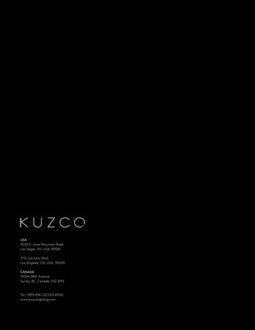 2025 Kuzco Trilo 轨道灯 System 手册 第 24 页