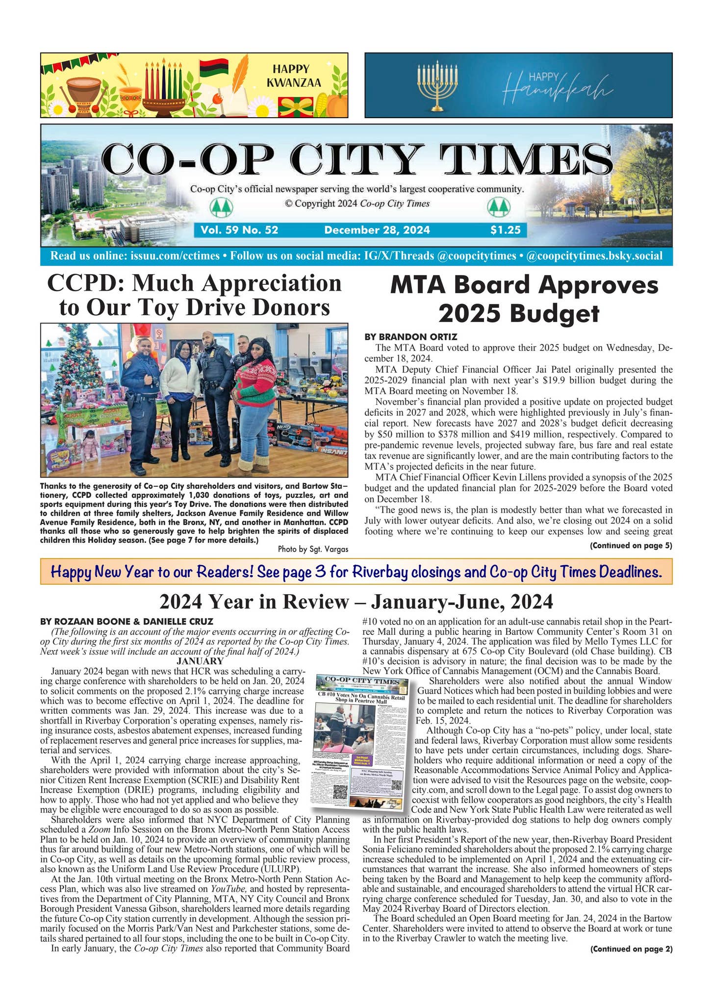 postto.me potty Co-op City Times 12/28/2024 by Co-op City Times - Issuu