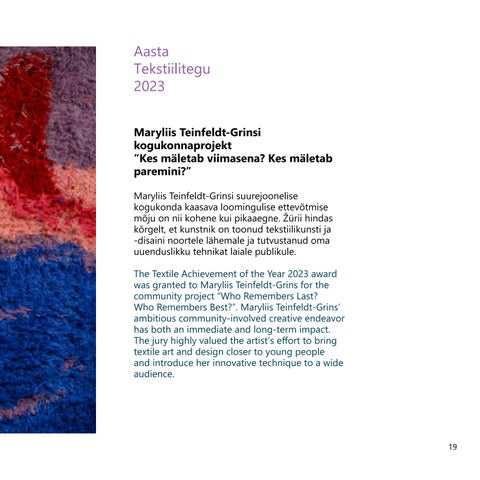 Aasta värv on kirju. Colour of the year is diverse. 第 19 页