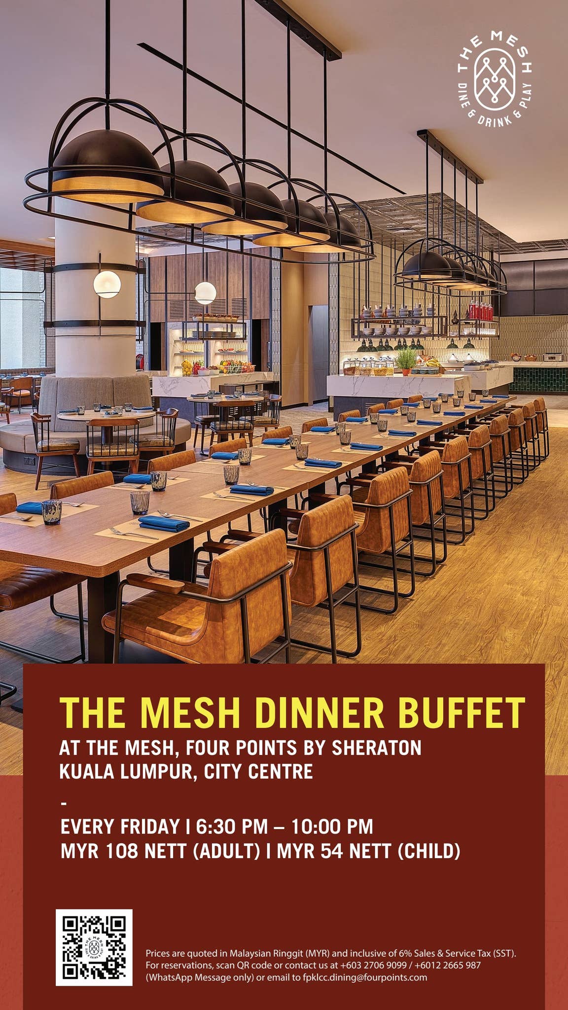 e-Flyer: The Mesh Dinner Buffet by Four Points by Sheraton Kuala Lumpur ...