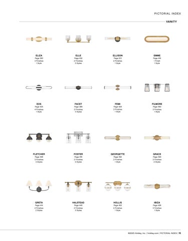 Hinkley 室内 灯饰目录 2025 第 17 页