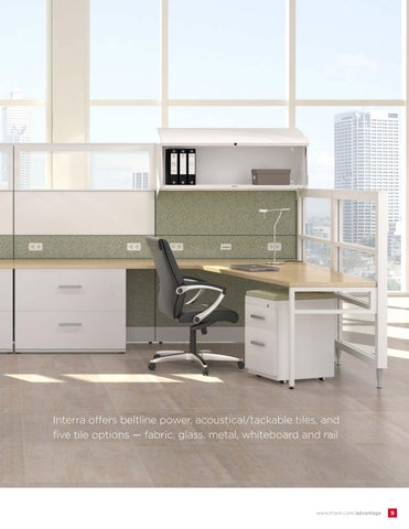 OC Office Installation Friant Interra Cubicle × Dash 书桌 目录 第 7 页
