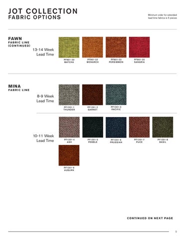 Friant 坐具 家具手册 第 9 页