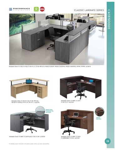 OC Office Installation PCFD Laminate 书桌 目录 第 18 页