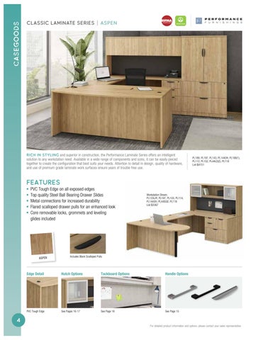 OC Office Installation PCFD Laminate 书桌 目录 第 3 页