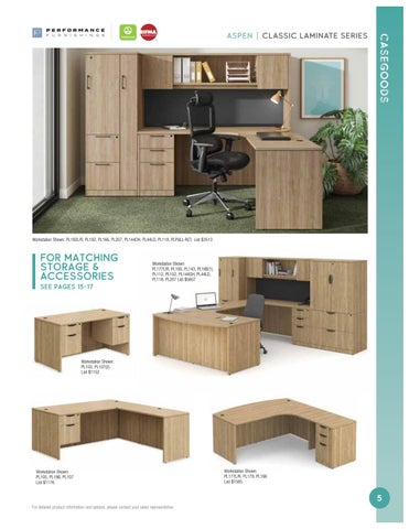 OC Office Installation PCFD Laminate 书桌 目录 第 4 页