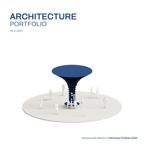 Architectural Portfolio Part-1 by Mohammed Mehran - Issuu