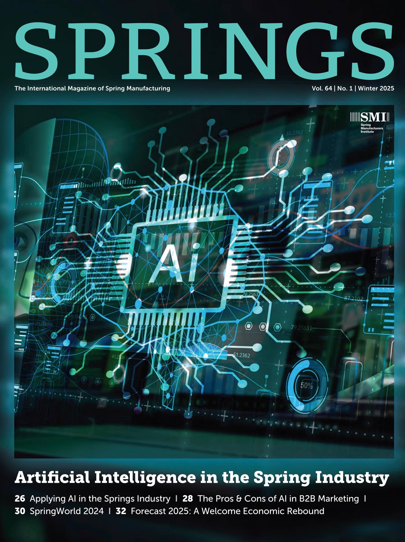 Springs, Winter 2025, Volume 64, No. 1 by Spring Manufacturers ...