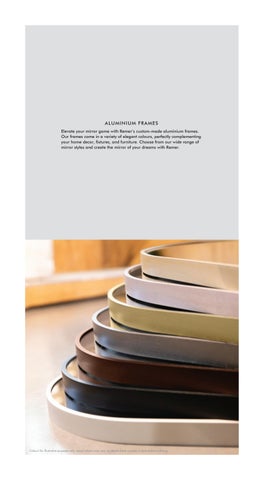 Beaumont Tiles 灯饰目录 · Remer Illuminated Mirrors 第 10 页