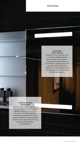 Beaumont Tiles 灯饰目录 · Remer Illuminated Mirrors 第 17 页