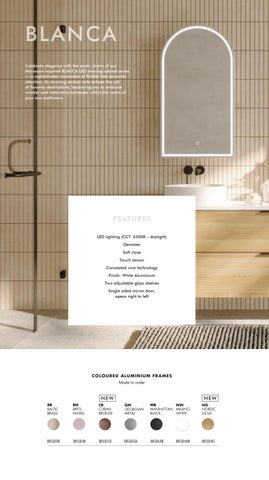 Beaumont Tiles 灯饰目录 · Remer Illuminated Mirrors 第 22 页