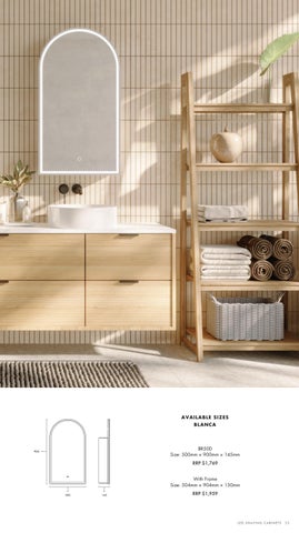 Beaumont Tiles 灯饰目录 · Remer Illuminated Mirrors 第 23 页