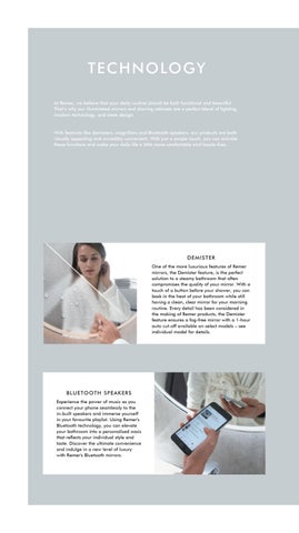 Beaumont Tiles 灯饰目录 · Remer Illuminated Mirrors 第 8 页