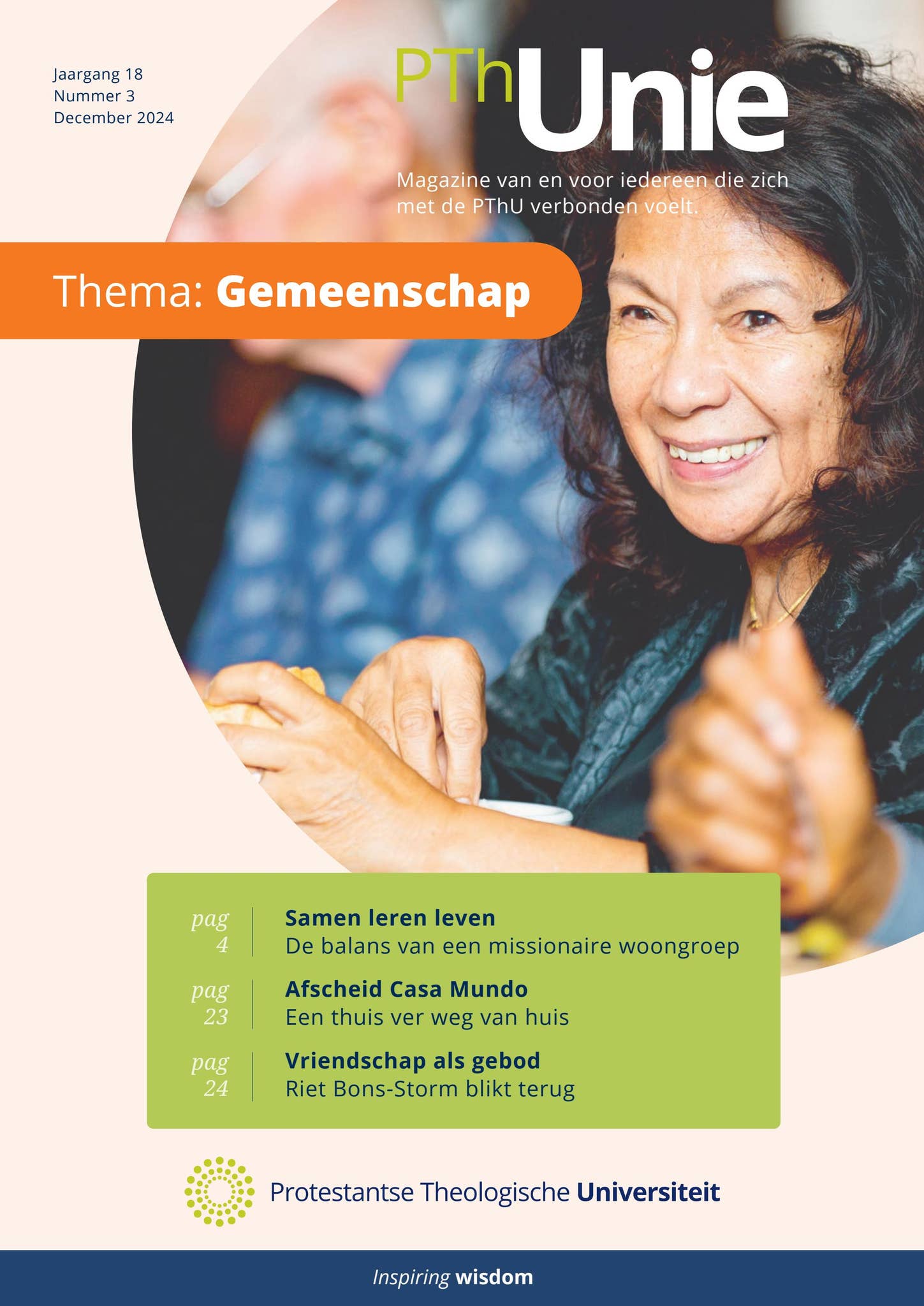 Gemeenschap | PThUnie december 2024 by Communicatie - Issuu, image size:1449x2048