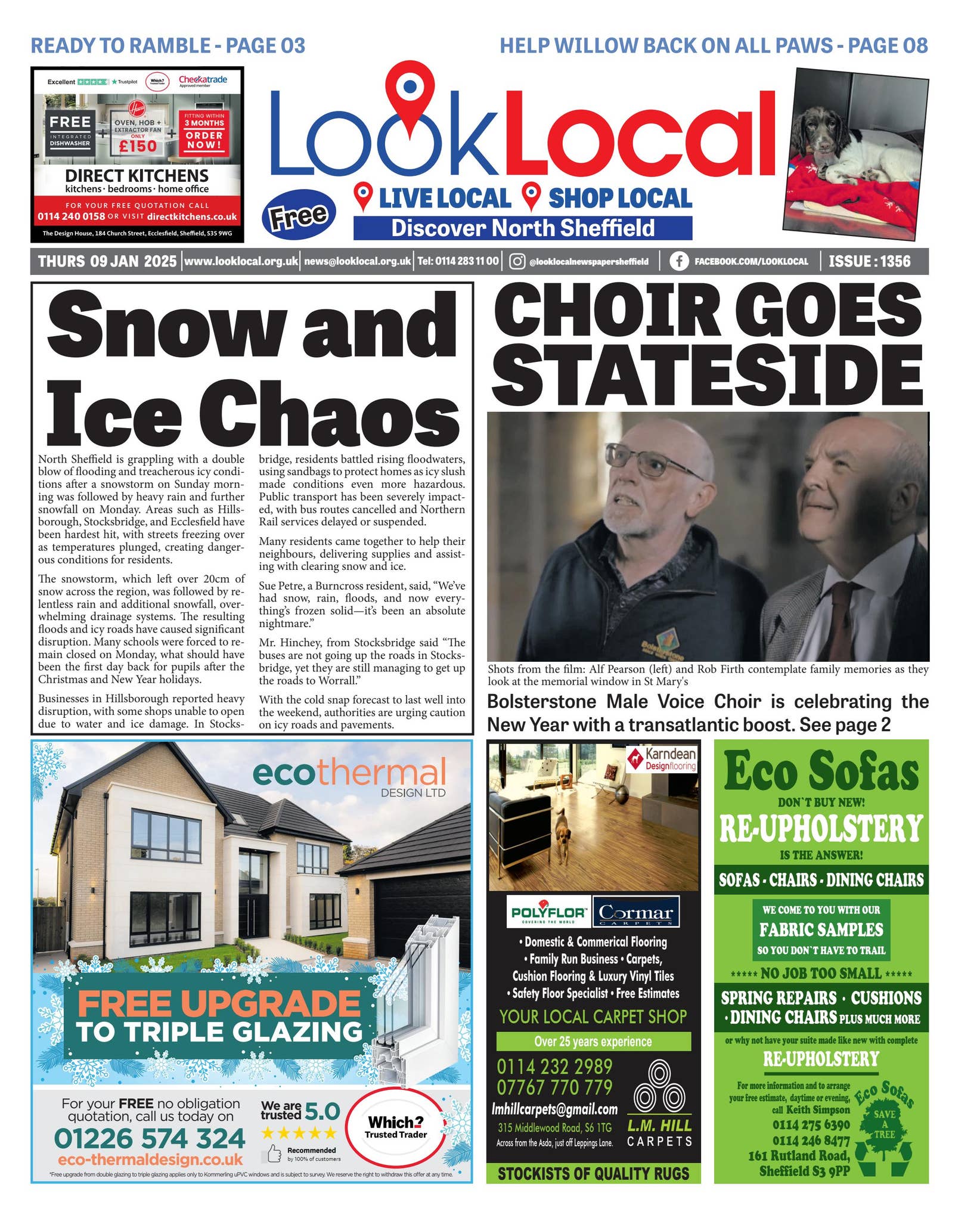 Look Local issue 1356 Thurs 09 January 2025 by Look Local Newspaper - Issuu