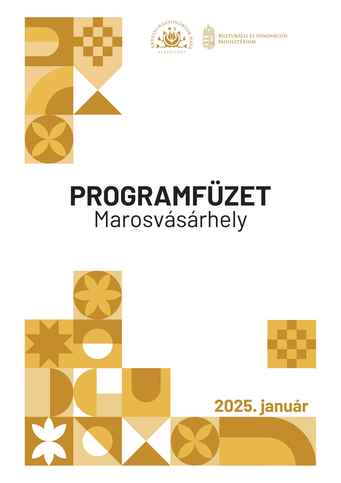 EHH Marosvásárhely - Januári programfüzet by Erdélyi Hagyományok Háza ...