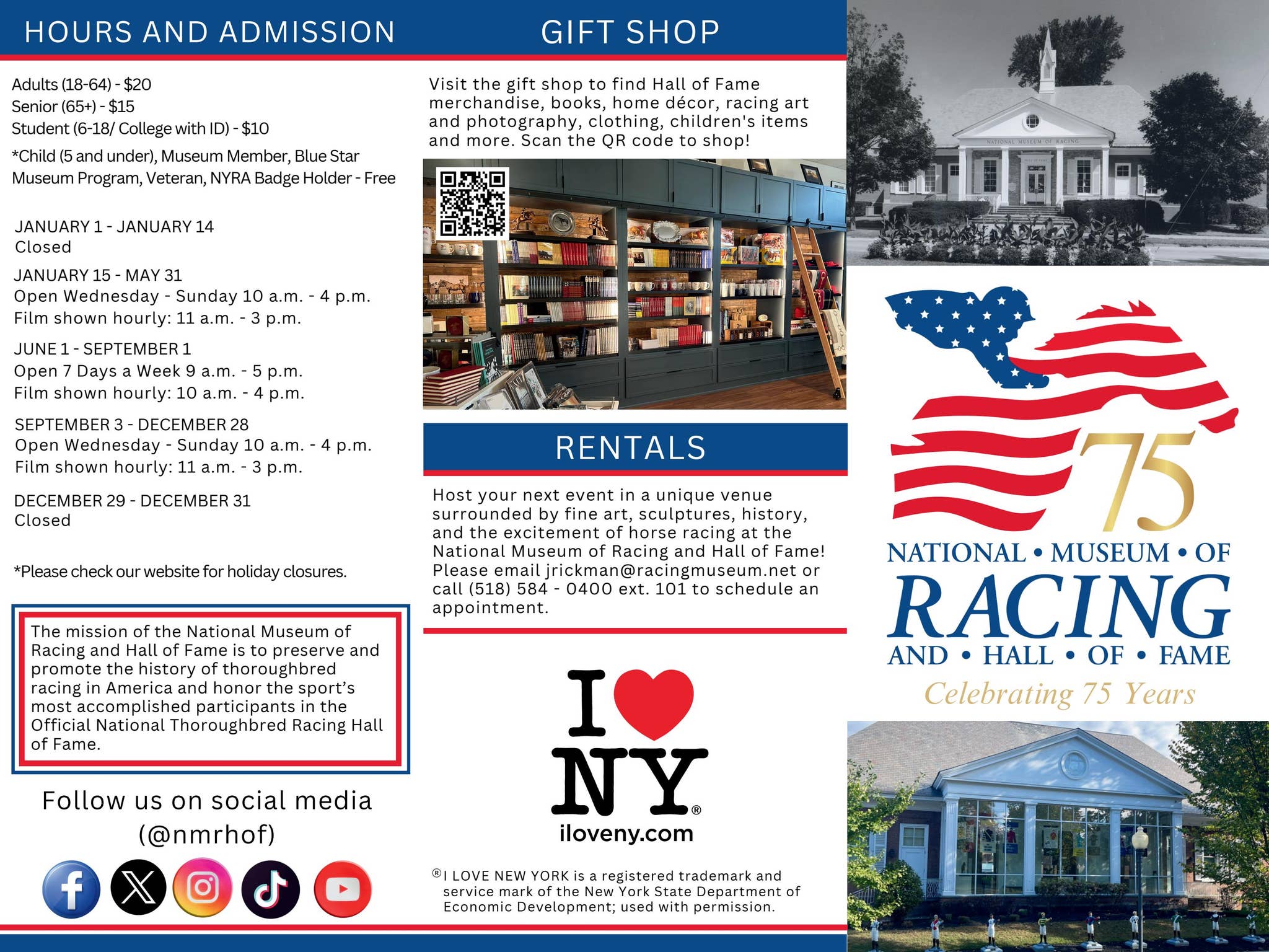 75th Anniversary Museum Brochure by nationalmuseumofracing - Issuu