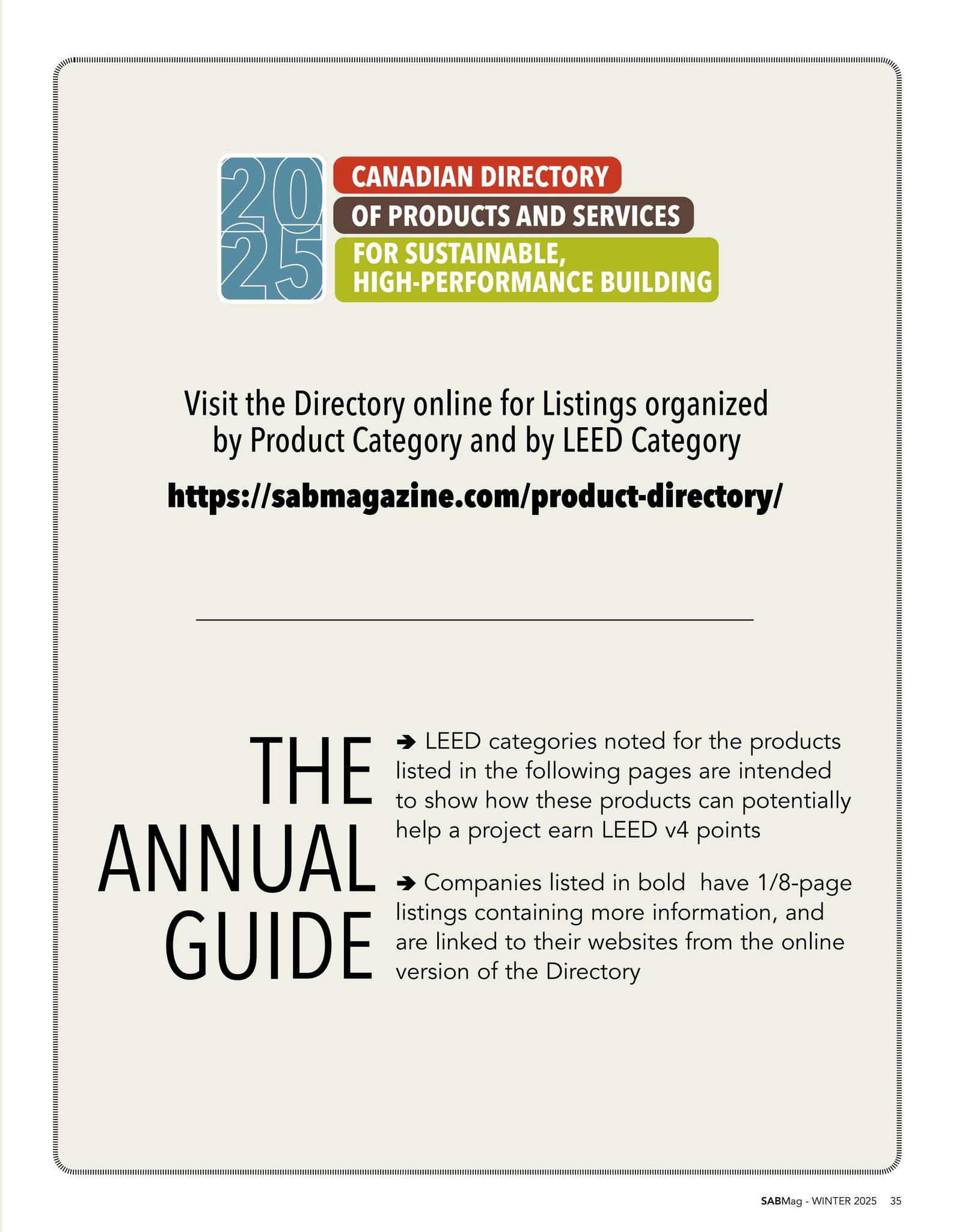 directory2025 by SAB Magazine - Issuu