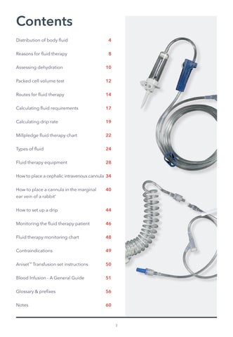 Millpledge Fluid Therapy 册 第 3 页