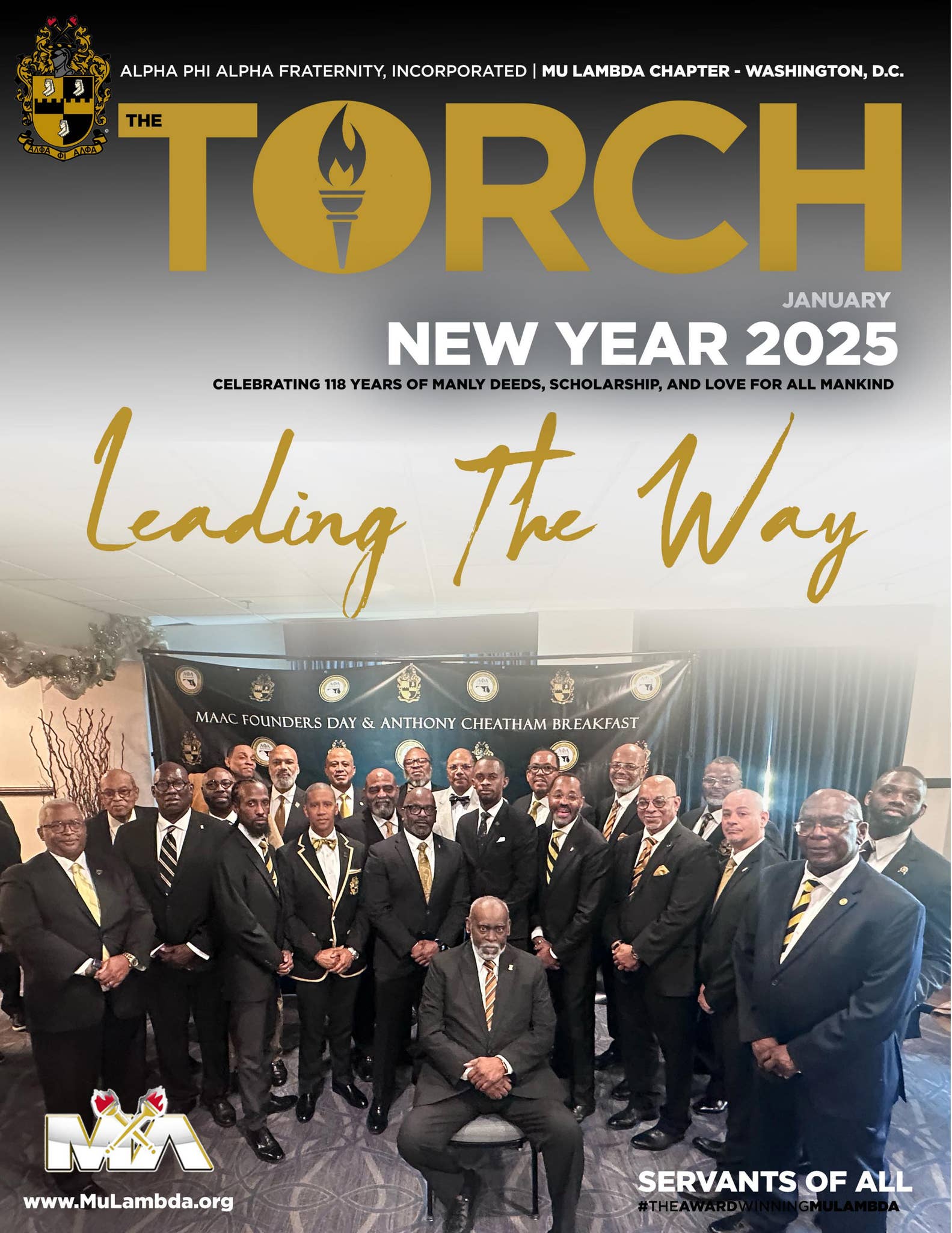 The Alpha Phi Alpha Fraternity Inc, Mu Lambda Torch - January 2025 by ...