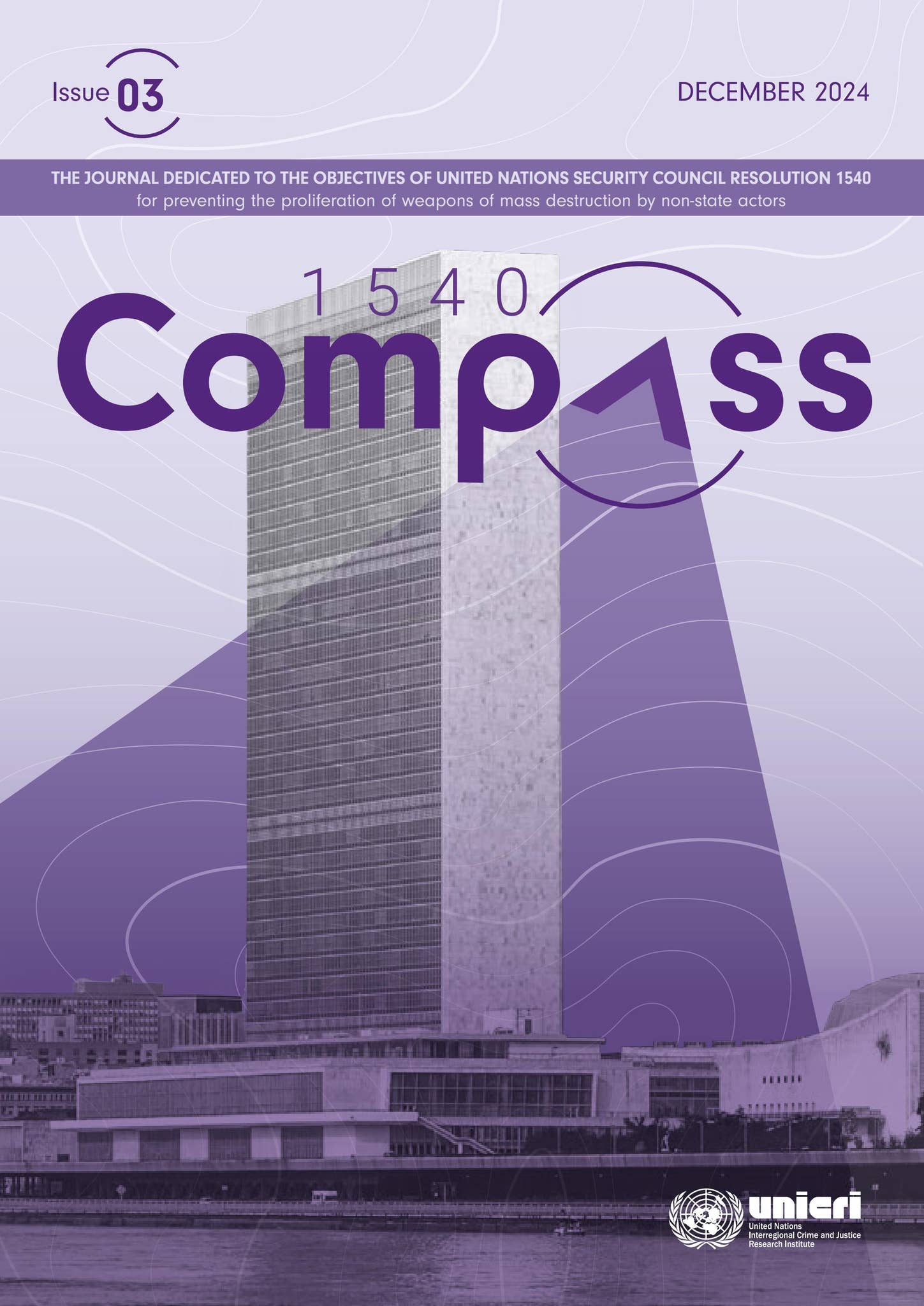 Third issue of 1540 Compass by UNICRI Publications - Issuu