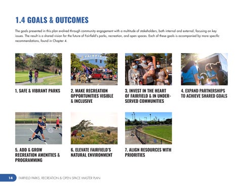 Fairfield (CA) Parks, Recreation and Open Space Master Plan 第 14 页