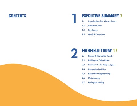 Fairfield (CA) Parks, Recreation and Open Space Master Plan 第 4 页