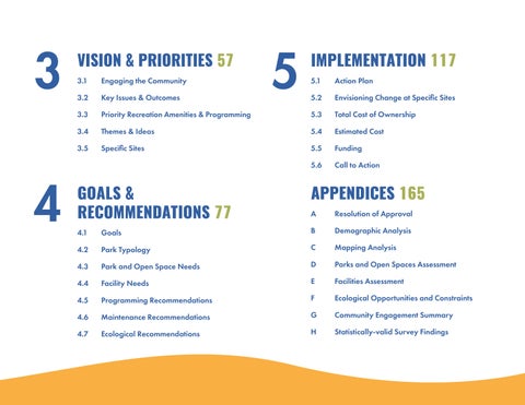 Fairfield (CA) Parks, Recreation and Open Space Master Plan 第 5 页