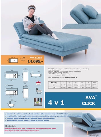REA & AVA REA a AVA, CZ 家具目录 nábytku AVA, 1/2024 第 13 页