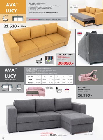 REA & AVA REA a AVA, CZ 家具目录 nábytku AVA, 1/2024 第 16 页