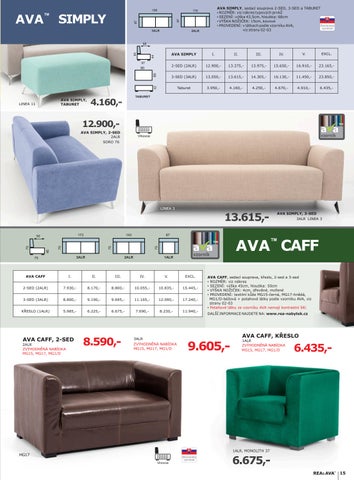 REA & AVA REA a AVA, CZ 家具目录 nábytku AVA, 1/2024 第 17 页
