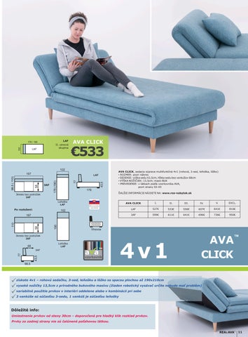 REA × AVA, SK 家具目录 nábytku AVA, 1/2024 第 13 页