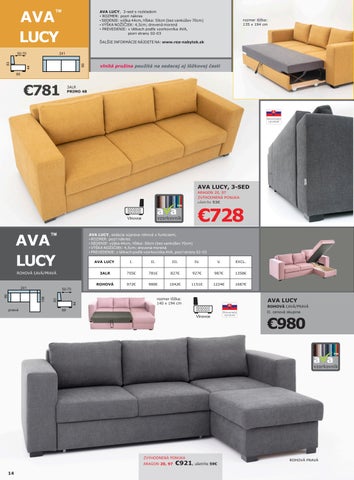 REA × AVA, SK 家具目录 nábytku AVA, 1/2024 第 16 页