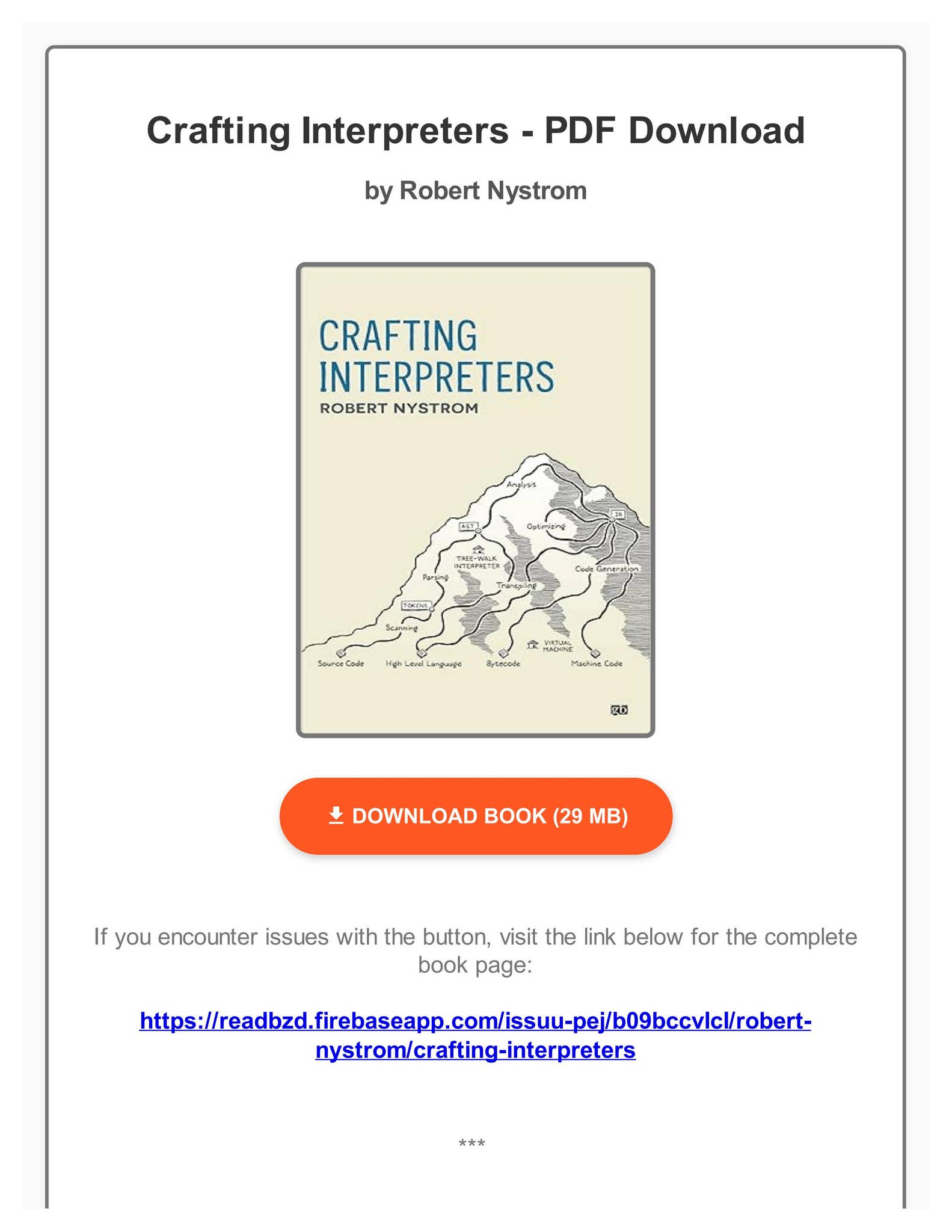 Crafting Interpreters　Robert Nystrom Issuu