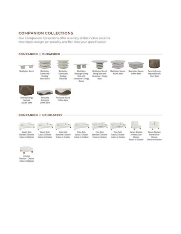 Seasonal Living 2025 Design Continuum Specification 指南 第 6 页