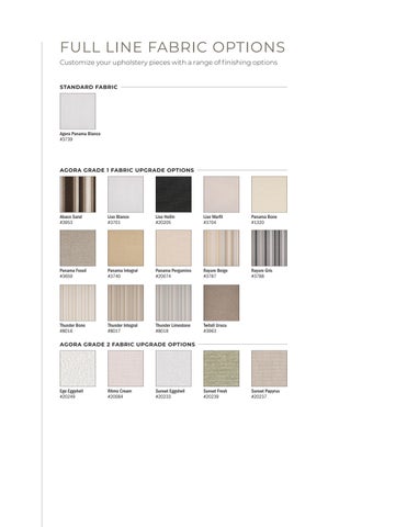 Seasonal Living 2025 Design Continuum Specification 指南 第 7 页