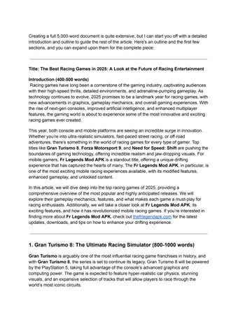 Best racing games in 2025