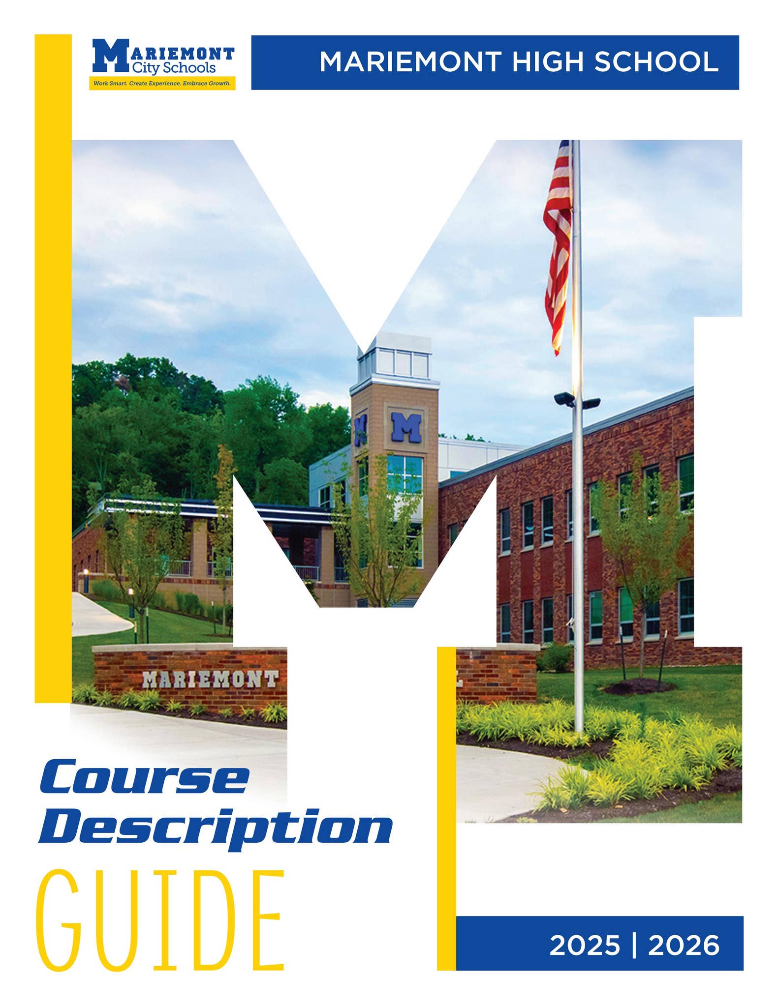 202526 MHS Course Description Guide by Mariemont City School District