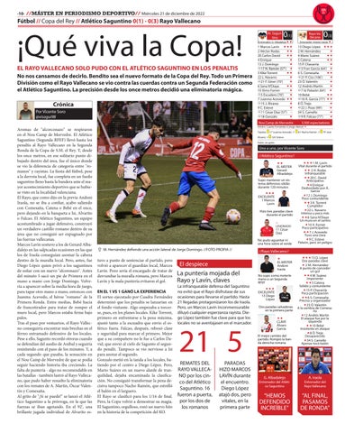 CRÓNICA ATLÉTICO SAGUNTINO - RAYO VALLECANO